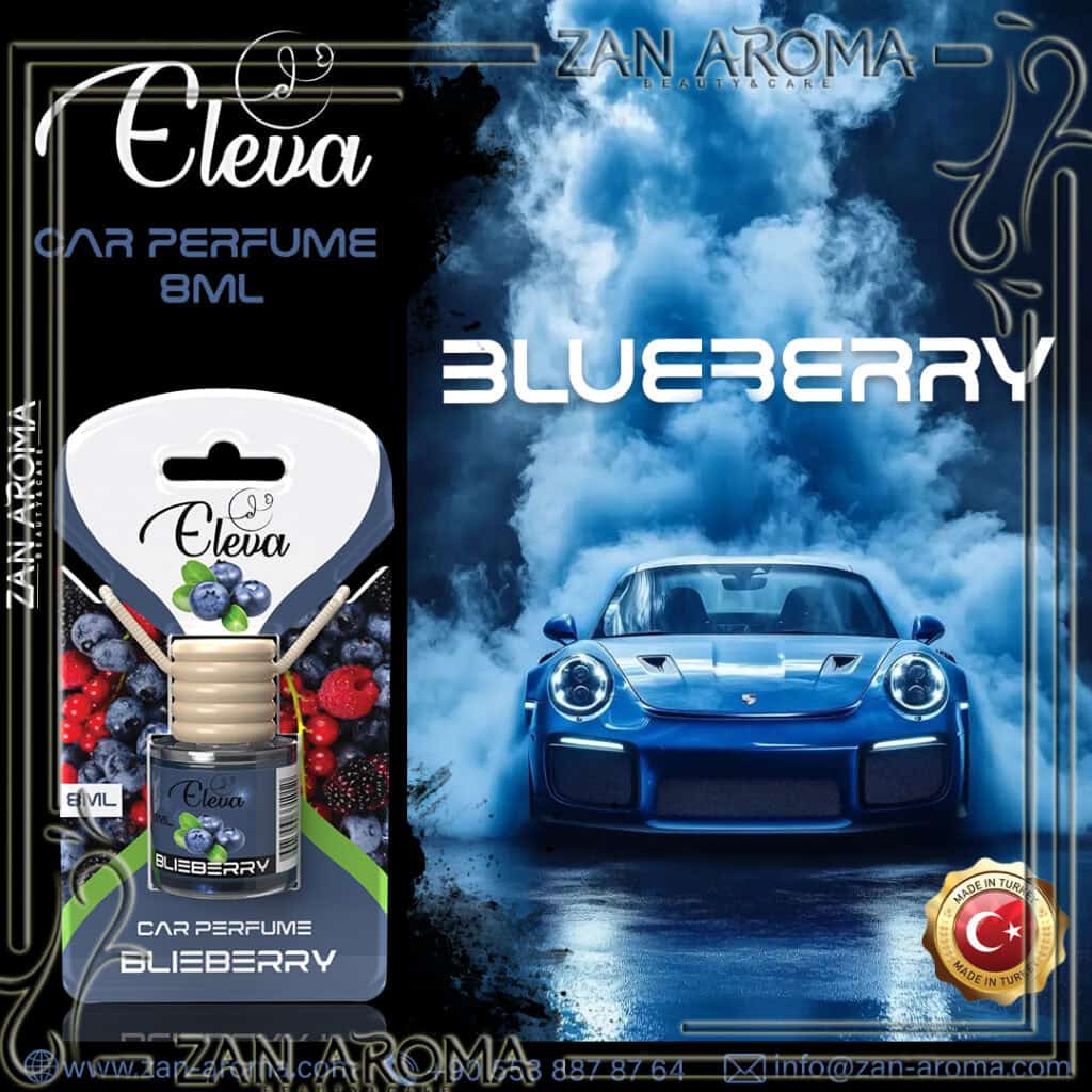 ELEVA Parfum de voiture Myrtille 8 ml