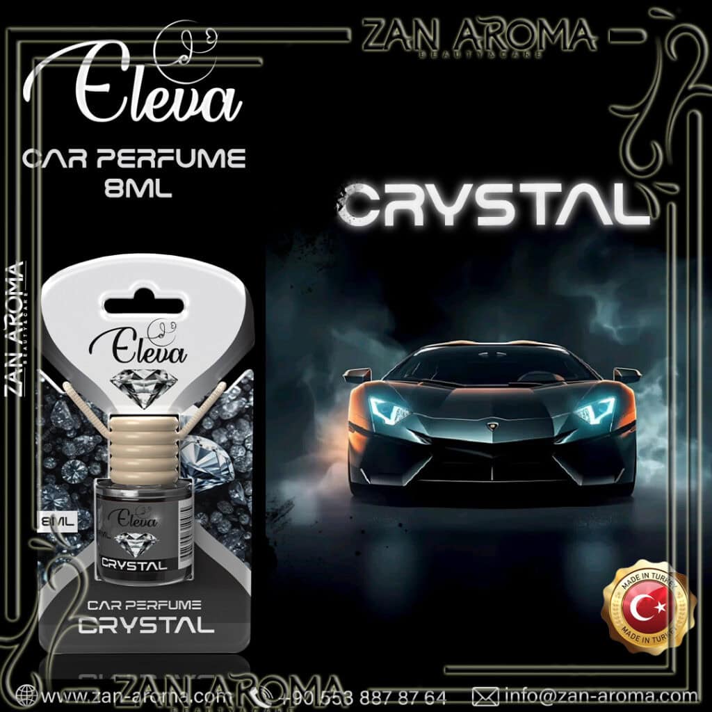 ELEVA Parfum de voiture Cristal 8 ml