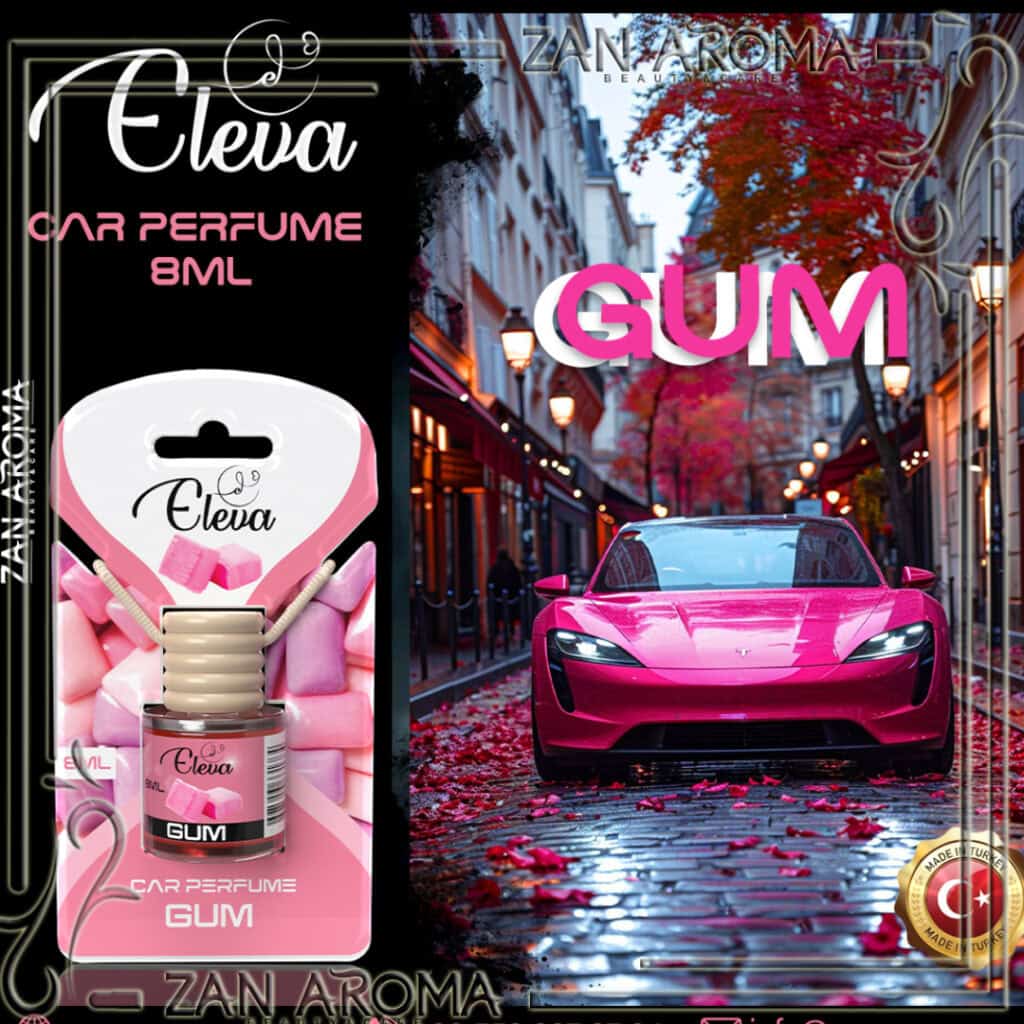 ELEVA Parfum de voiture Chewing-gum 8 ml