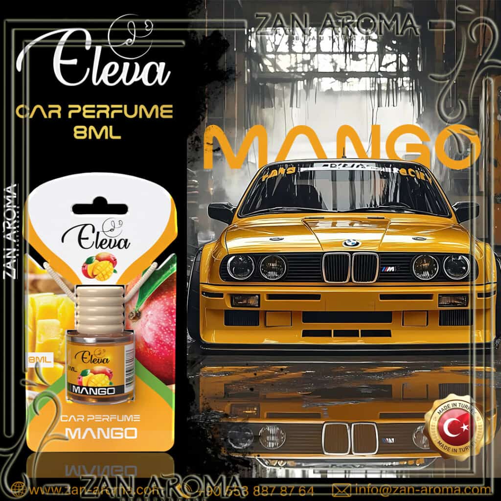 ZAN AROMA Manufacturer ELEVA Parfum de voiture Mangue 8 ml