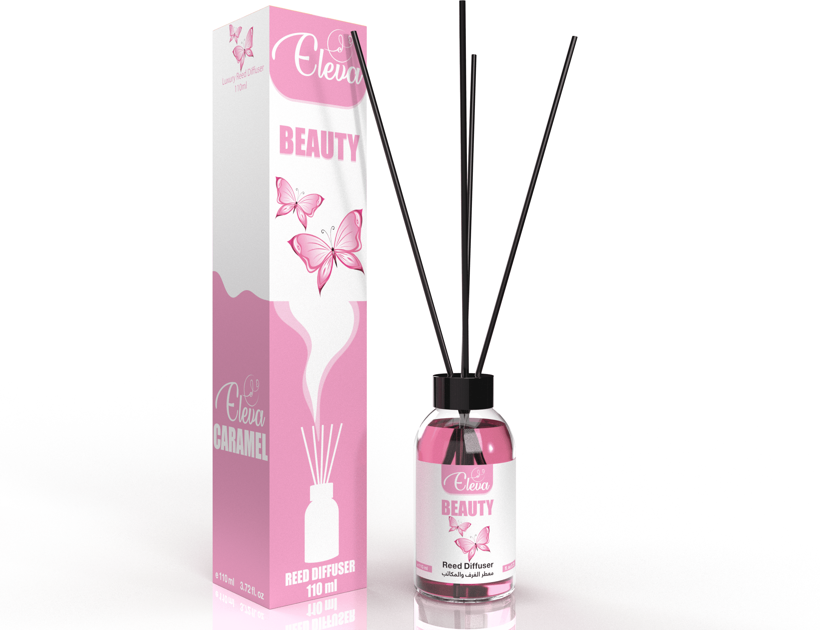 ZAN AROMA Manufacturer ELEVA – Diffuseur à bâtonnets Beauté – 110 ml