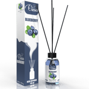 ELEVA Blueberry reed diffuser, 110 ml product packaging