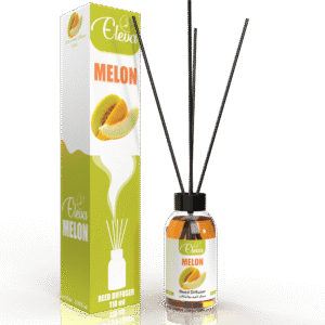 ELEVA Melon reed diffuser, 110 ml product packaging