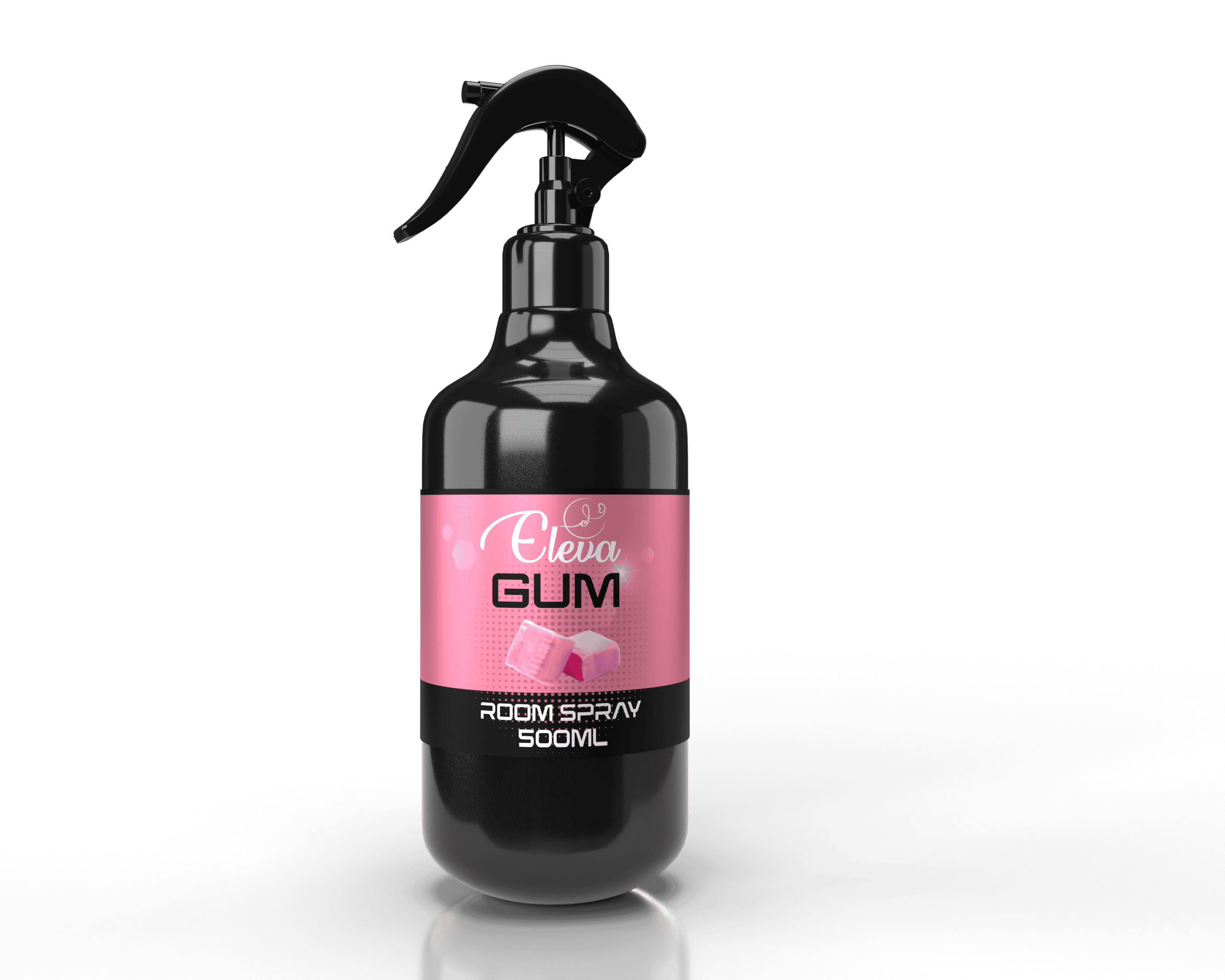 ELEVA – Spray d’ambiance et textile Chewing-gum – 500 ml