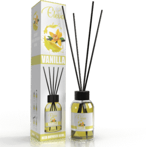 ELEVA Vanilla reed diffuser, 60 ml product packaging