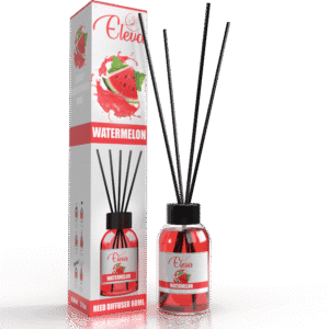 ELEVA Watermelon reed diffuser, 60 ml product packaging