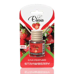 ELEVA Strawberry car air freshener, 8 ml product packaging