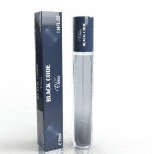 ELEVA Black Code perfume, 33 ml product packaging