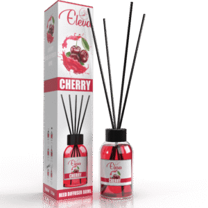 ELEVA Cherry reed diffuser, 60 ml product packaging