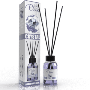 ELEVA Crystal reed diffuser, 60 ml product packaging