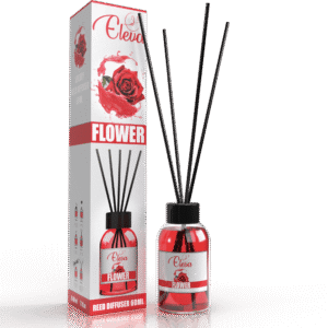 ELEVA Flower reed diffuser, 60 ml product packaging