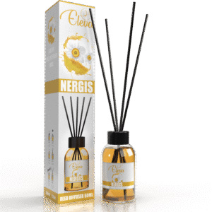 ELEVA Nergis reed diffuser, 60 ml product packaging