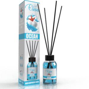 ELEVA Ocean reed diffuser, 60 ml product packaging