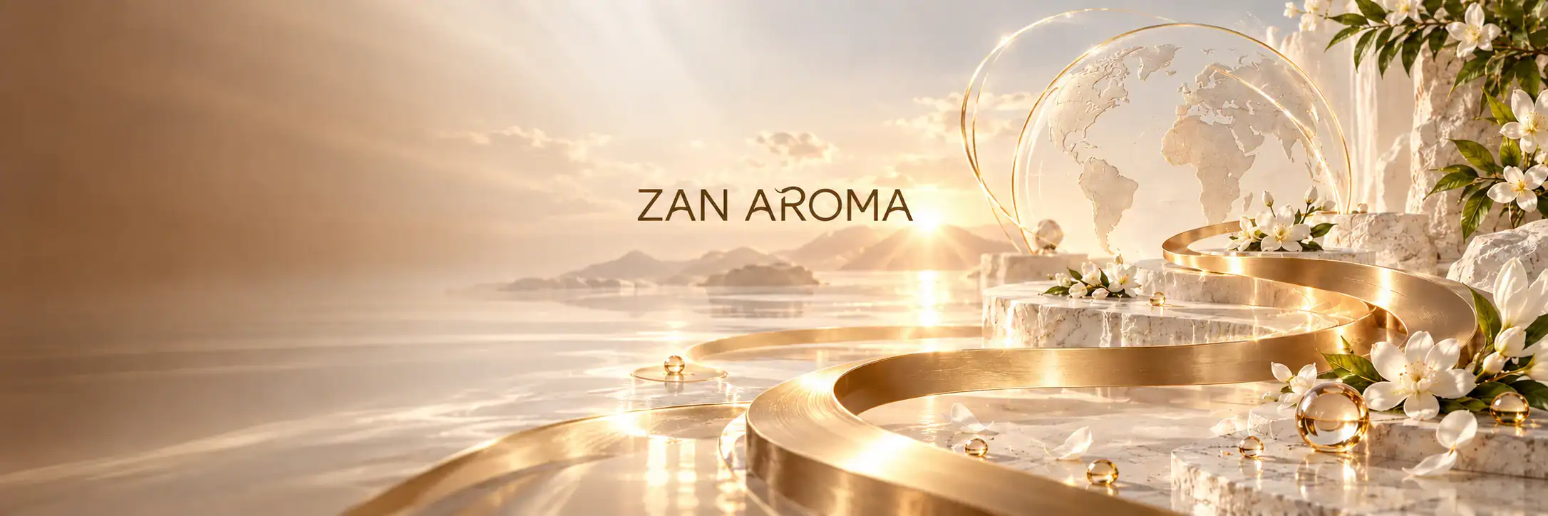 ZAN AROMA Manufacturer Illustration conceptuelle de la mission et de la vision de ZAN AROMA