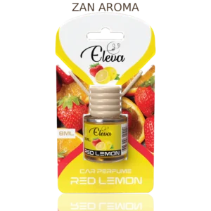 ELEVA Red Lemon car air freshener, 8 ml product packaging
