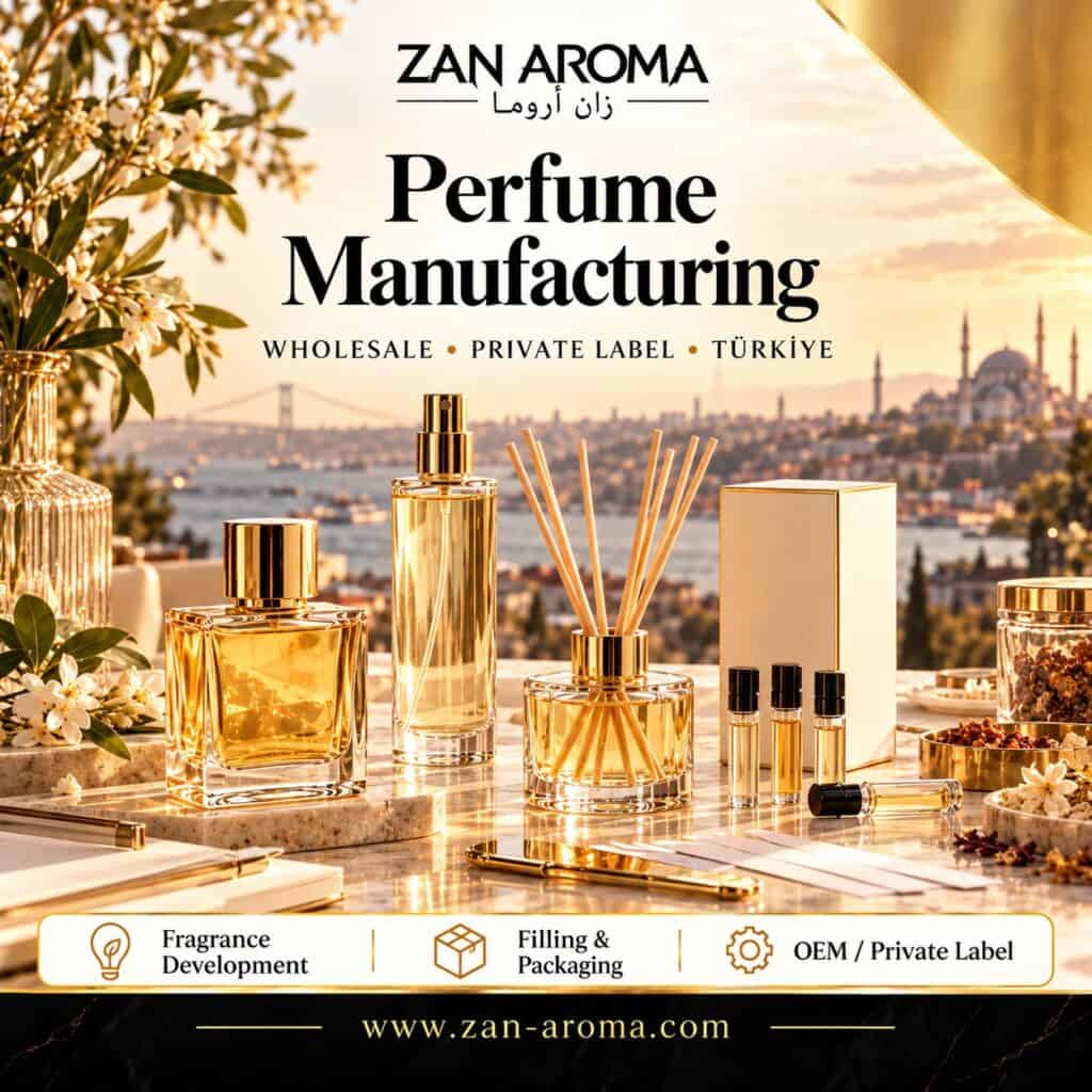 Découvrez le meilleur fabricant de parfums et de senteurs d’intérieur en gros en Turquie